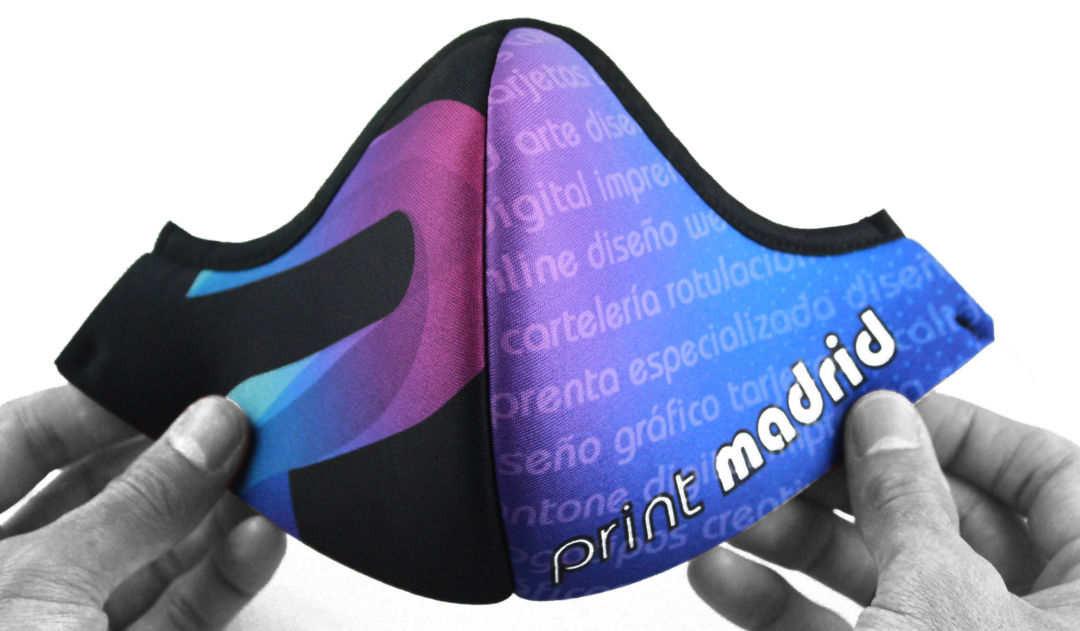 imprenta mascarilla personalizada madrid