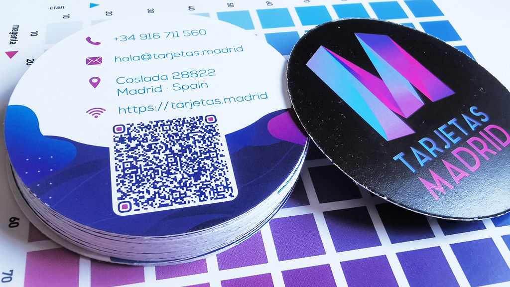Tarjetas de Visita Redondas