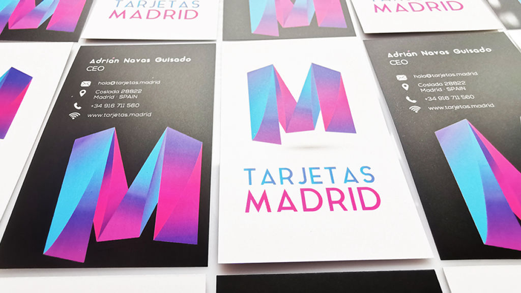 Tarjetas con laminado