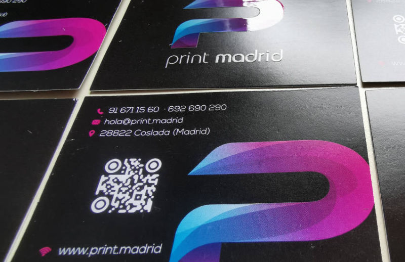 tarjetas con QR