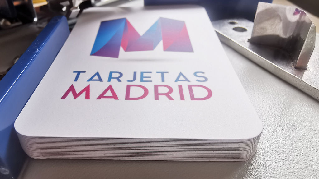 Tarjetas de Visita Esquinas redondas