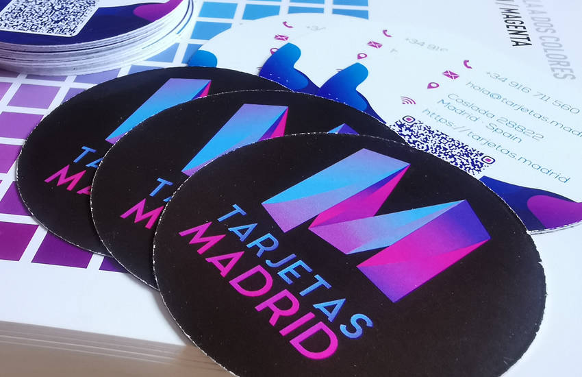 tarjetas redondas